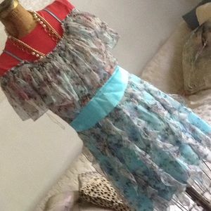 Di Mare silk  print dress